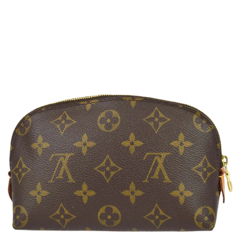 Louis Vuitton bags with a front - zip pocket for small items like keysLouis Vuitton 2007 Monogram Pochette Cosmetic Pouch M47515