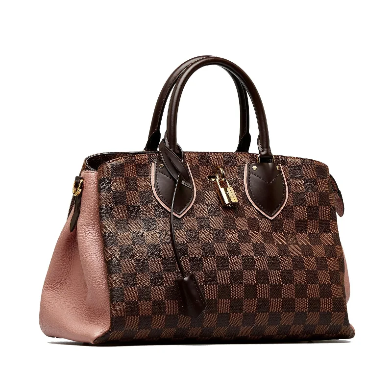 Louis Vuitton handbags with a back - zip pocket for storing valuablesLouis Vuitton Damier Ebene Normandy (X24ztO)