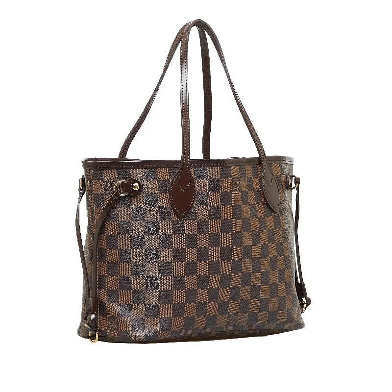 Louis Vuitton Alma bags with a detachable shoulder strap for versatilityLouis Vuitton Damier Ebene Neverfull PM (54oAlJ)