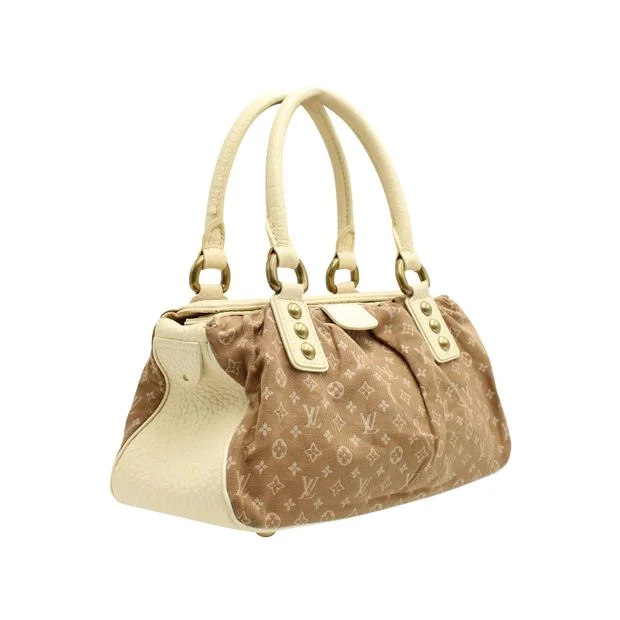 Louis Vuitton backpacks with a hidden back pocket for securityLOUIS VUITTON Monogram Mini Lin Trapeze Pm Bag