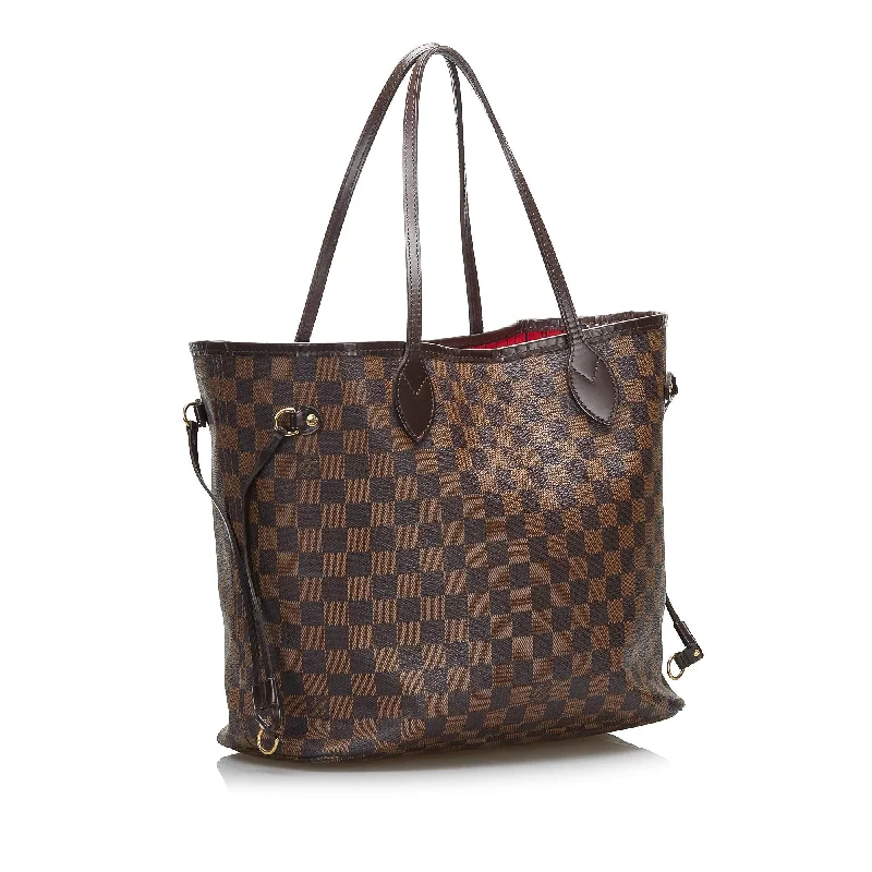 Louis Vuitton backpacks with a multi - pocket organization for functionalityLouis Vuitton Damier Ebene Neverfull MM (GNyOdi)