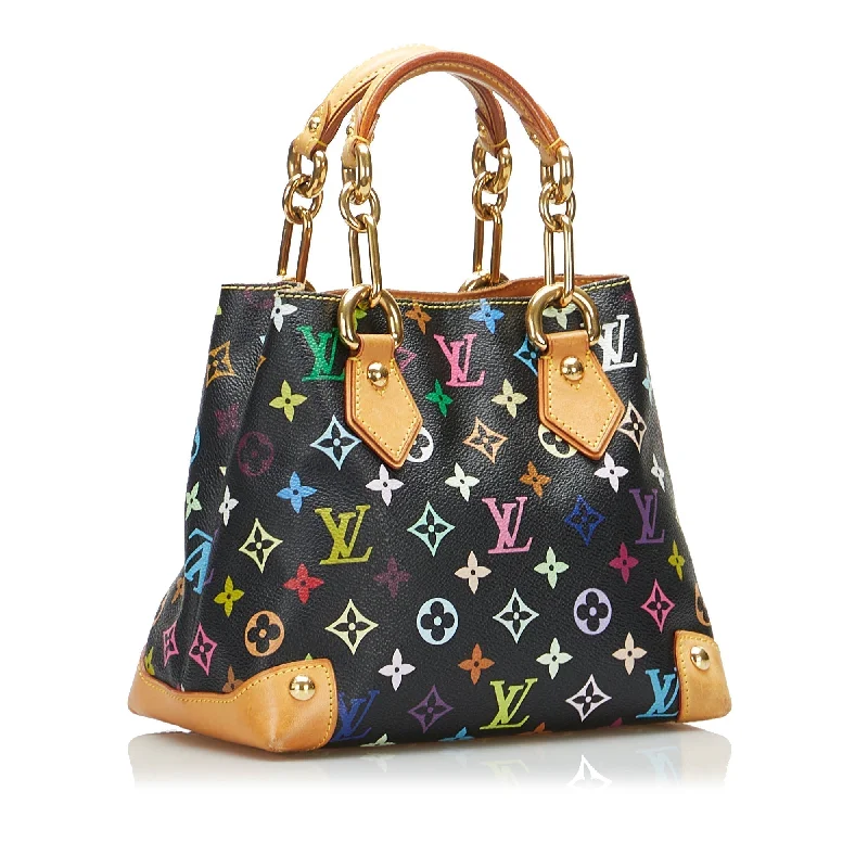 Louis Vuitton Alma bags with a detachable shoulder strap for versatilityLouis Vuitton Audra Black Multicolor Monogram Canvas