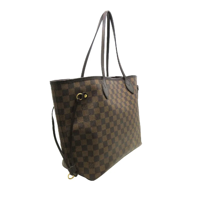 Ladies Louis Vuitton shoulder bags with a tassel decoration for charmLouis Vuitton Damier Ebene Neverfull MM (whpvCS)