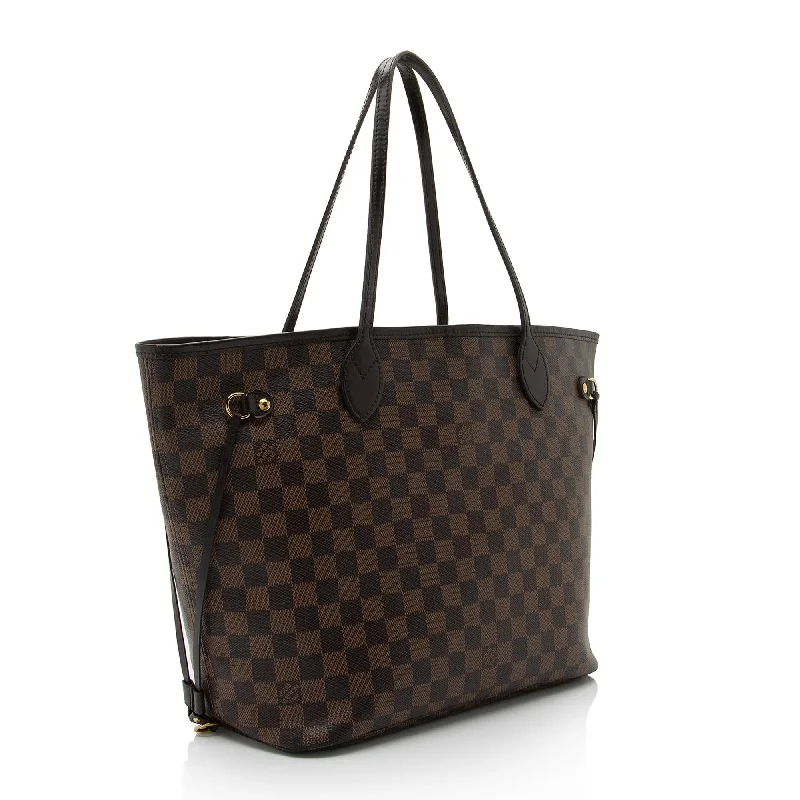 Louis Vuitton crossbody bags in a bold red color for a statementLouis Vuitton Damier Ebene Neverfull MM Tote (pG95Z6)