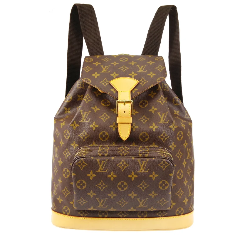 Louis Vuitton crossbody bags with a woven leather strap for textureLOUIS VUITTON 1998 MONTSOURIS GM M51135